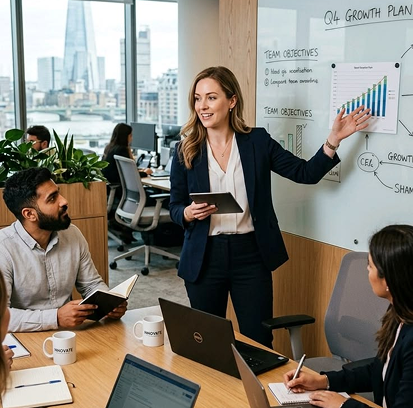 Image — professional presenting